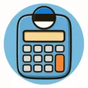 Estonian Salary Calculator app icon.